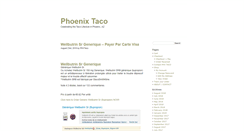 Desktop Screenshot of phxtaco.com